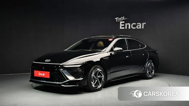 Hyundai Sonata D Edge (DN8) 2023 Черный из Кореи