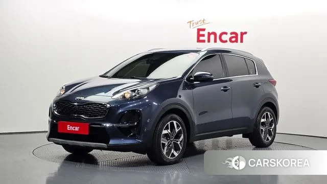 Kia Sportage The Bold 2021 Синий из Кореи