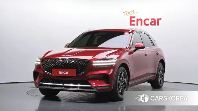 Genesis GV70 2021 Красный из Кореи