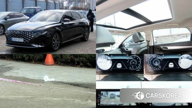 Hyundai The New Grandeur IG 2022 Черный из Кореи