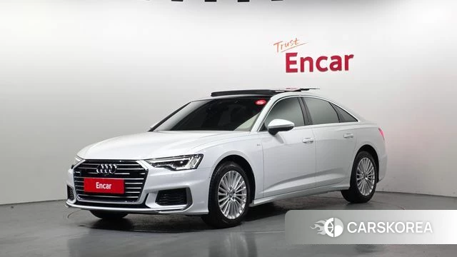 Audi A6 (C8) 2020 Белый из Кореи