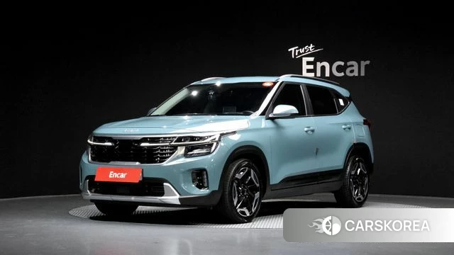 Kia The New Seltos 2022 Небесно-голубой из Кореи