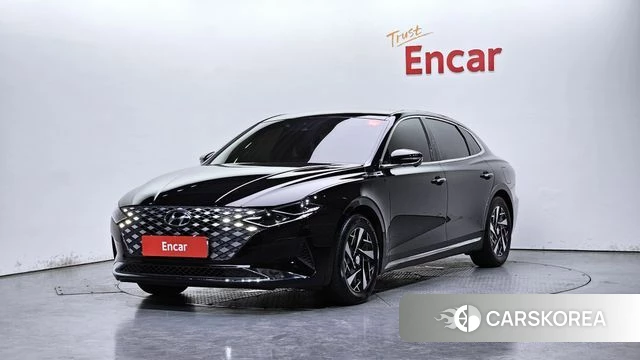 Hyundai The New Grandeur IG Hybrid 2022 Черный из Кореи