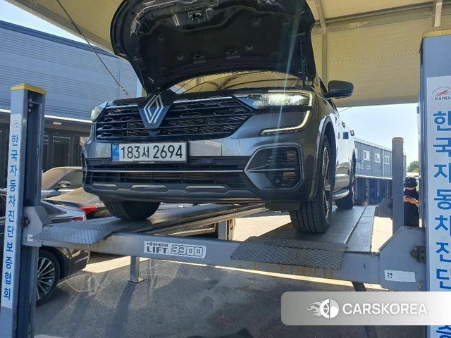 Renault Korea (Samsung) The New QM6 2024 Серый из Кореи