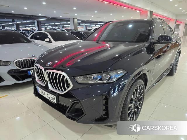 BMW X6 (G06) 2025 Черный из Кореи