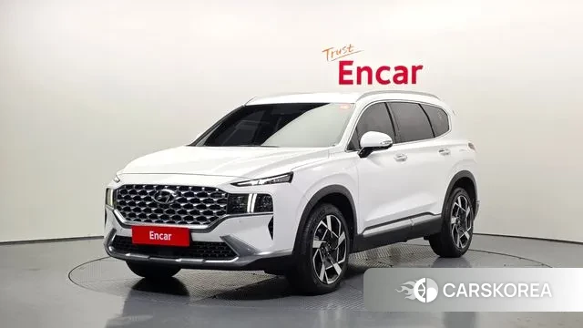 Hyundai The New Santa Fe 2021 Белый из Кореи