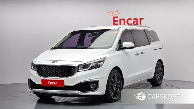 Kia All New Carnival 2018 Белый из Кореи