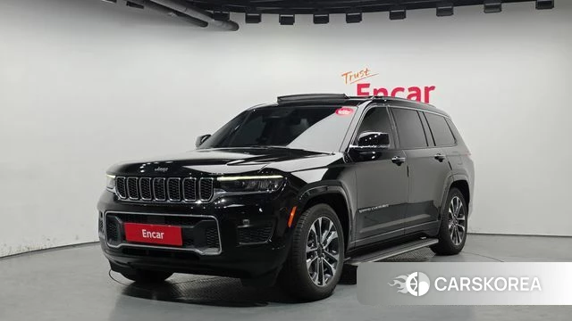 Jeep Grand Cherokee (WL) 2021 Черный из Кореи