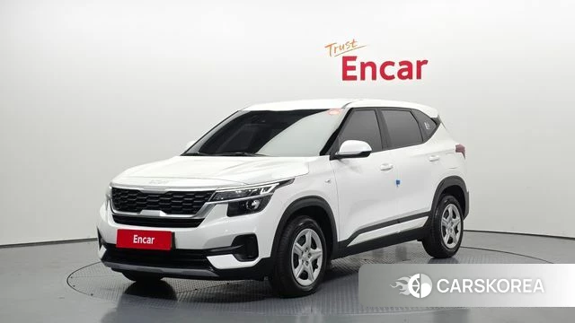 Kia Seltos 2022 Белый из Кореи