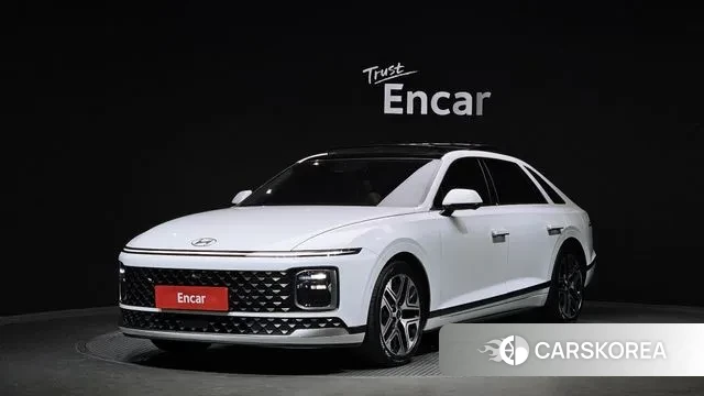 Hyundai Grandeur (GN7) 2023 Белый из Кореи