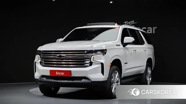 Chevrolet (GM Daewoo) Tahoe 2022 Белый из Кореи