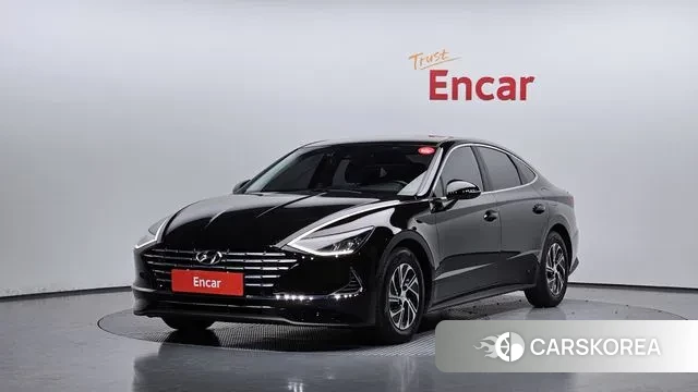 Hyundai Sonata Hybrid (DN8) 2022 Черный из Кореи