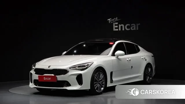 Kia Stinger 2018 Белый из Кореи