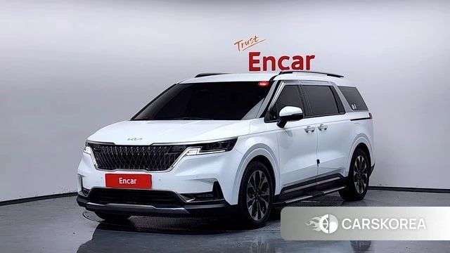 Kia Carnival 4th generation 2023 Белый из Кореи