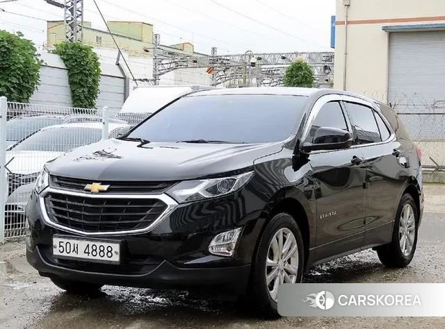 Chevrolet (GM Daewoo) Equinox 2018 Черный из Кореи