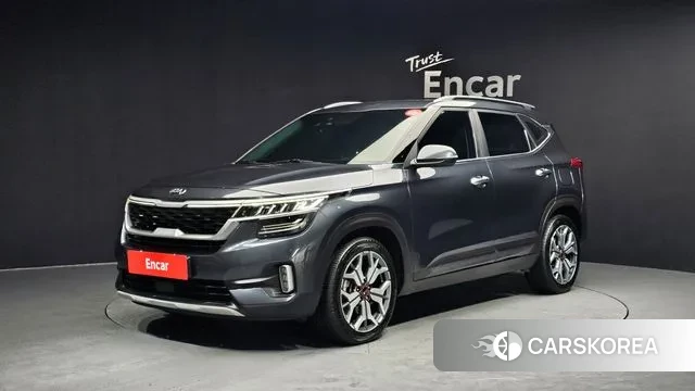 Kia Seltos 2019 Серый из Кореи