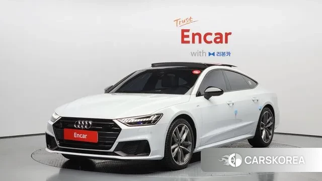 Audi A7 (4K) 2022 Белый из Кореи