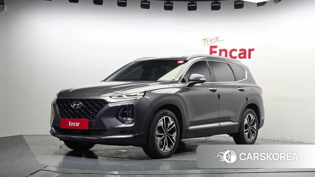 Hyundai Santa Fe TM 2018 Серый из Кореи