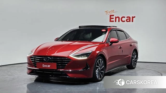 Hyundai Sonata (DN8) 2019 Красный из Кореи