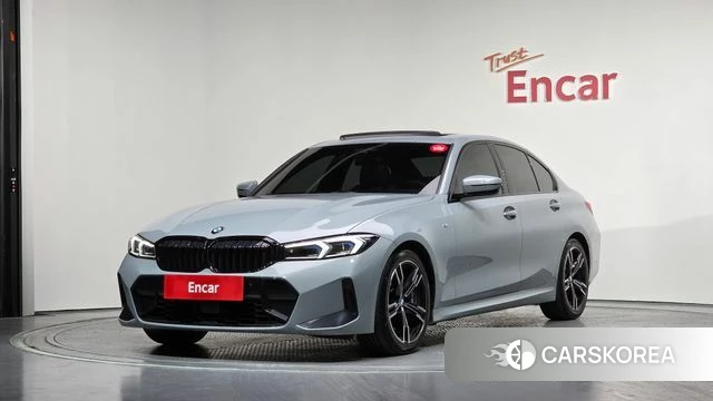 BMW 3 Series (G20) 2025 Светло-серебряный цвет из Кореи