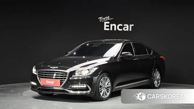 Genesis G80 2018 Черный из Кореи