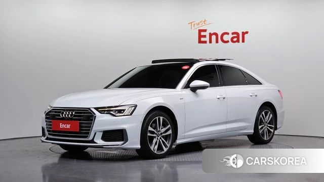 Audi A6 (C8) 2021 Белый из Кореи