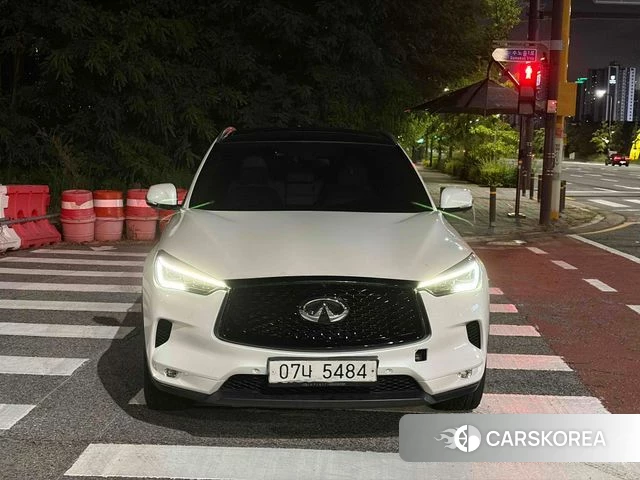 Infiniti QX50 (P71A) 2019 Белый из Кореи