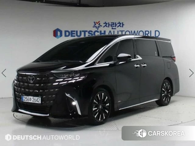 Toyota Alphard 4th Generation 2025 Черный из Кореи