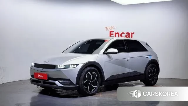 Hyundai Ionic 5 2021 Серебристо-серый из Кореи