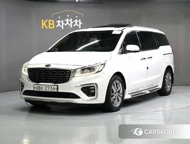 Kia The New Carnival 2018 Белый из Кореи