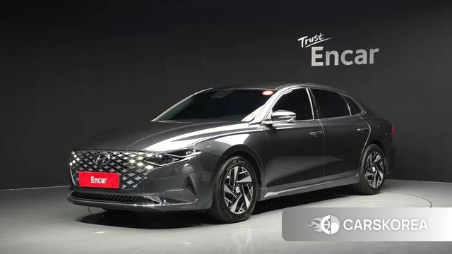Hyundai The New Grandeur IG Hybrid 2020 Серый из Кореи