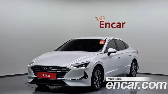 Hyundai Sonata Hybrid (DN8) 2021 Белый из Кореи