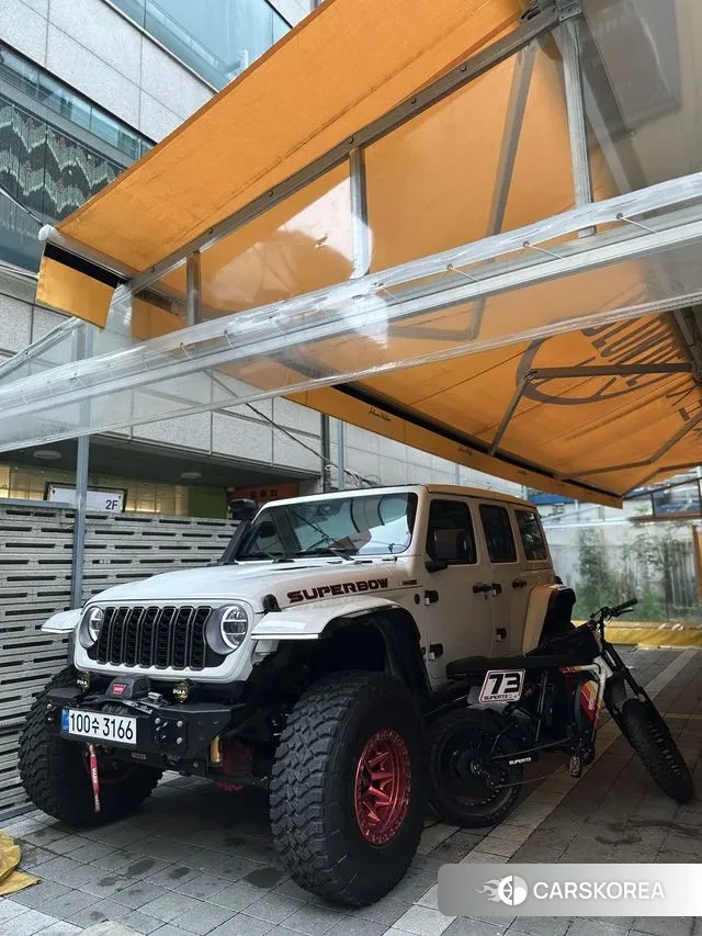 Jeep Wrangler (JL) 2019 Белый из Кореи