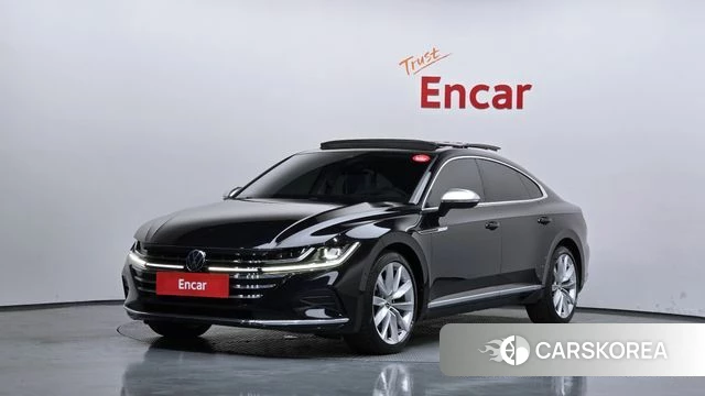 Volkswagen Arteon 2023 Черный из Кореи
