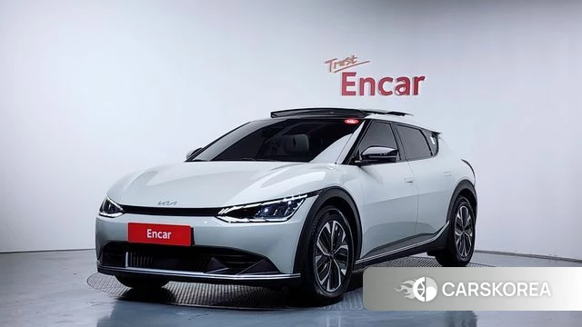 Kia EV6 2021 Жемчужный цвет из Кореи