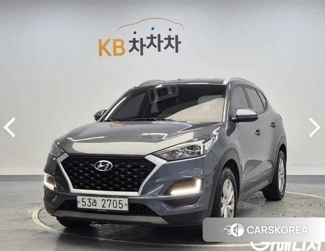 Hyundai All New Tucson 2018 Серый из Кореи