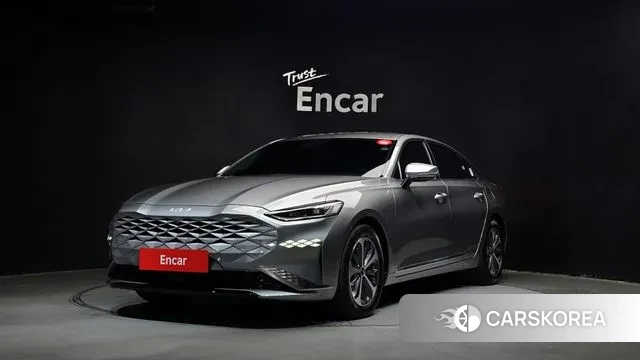 Kia K8 Hybrid 2021 Серебристо-серый из Кореи