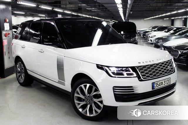 Land Rover Range Rover 4th Generation 2020 Белый из Кореи