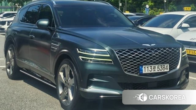 Genesis GV80 2020 Светло-зеленый из Кореи