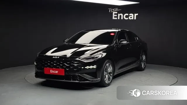 Kia K8 Hybrid 2021 Черный из Кореи