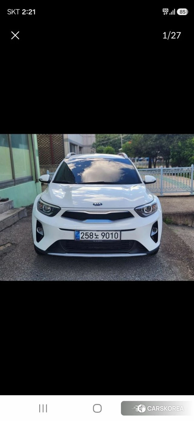 Kia Stonic 2020 Белый из Кореи