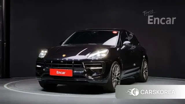 Porsche Macan 2021 Черный из Кореи
