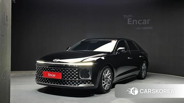 Hyundai Grandeur Hybrid (GN7) 2023 Черный из Кореи
