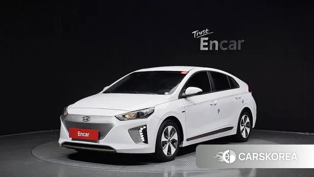 Hyundai Ionic Electric 2018 Белый из Кореи