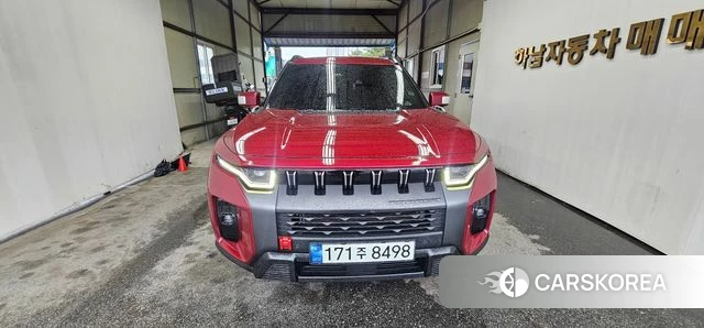 Ssangyong Torres 2023 Красный из Кореи