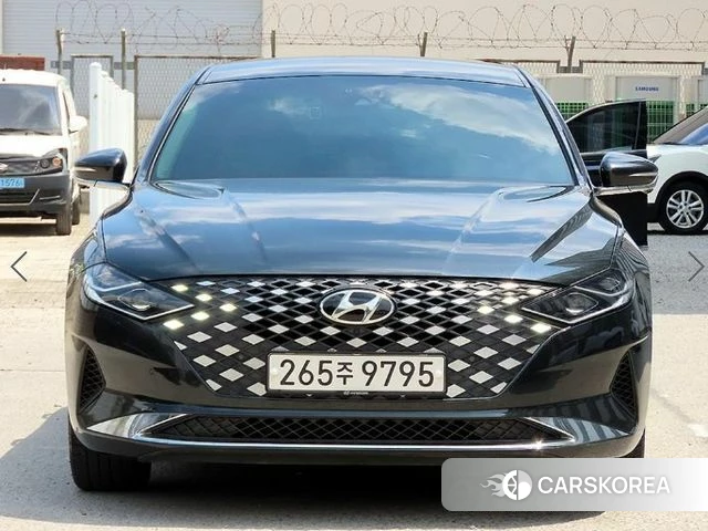 Hyundai The New Grandeur IG 2021 Черный из Кореи