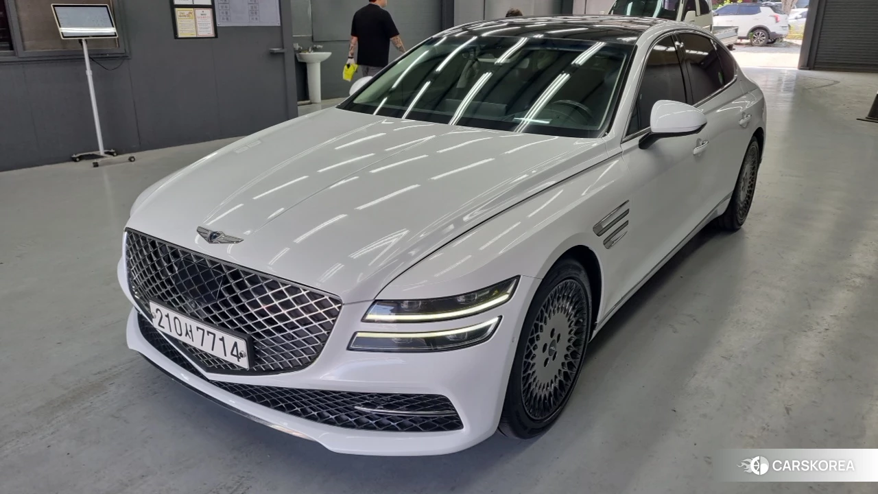 Genesis G80 (RG3) 2021 Белый из Кореи