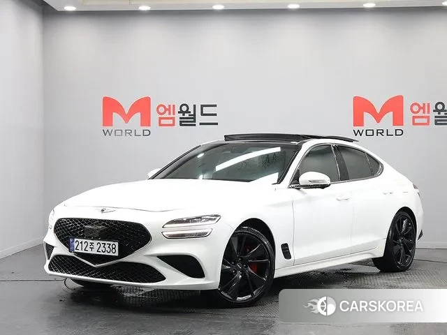 Genesis The New G70 2022 Белый из Кореи