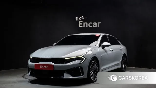 Kia The New K5 3rd generation 2024 Серебристо-серый из Кореи