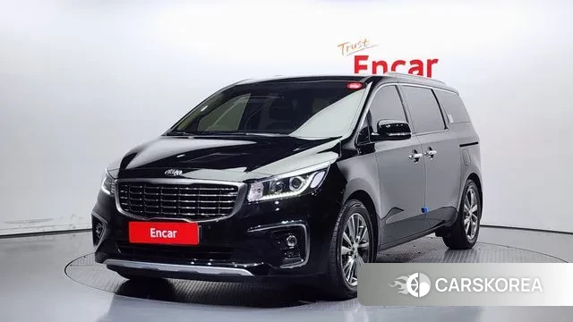 Kia The New Carnival 2019 Черный из Кореи
